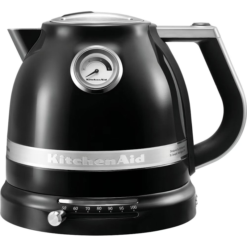 5KEK1522E Wasserkocher Artisan 1,5L Mit Verstellbarer Temperatur, Onyx Black