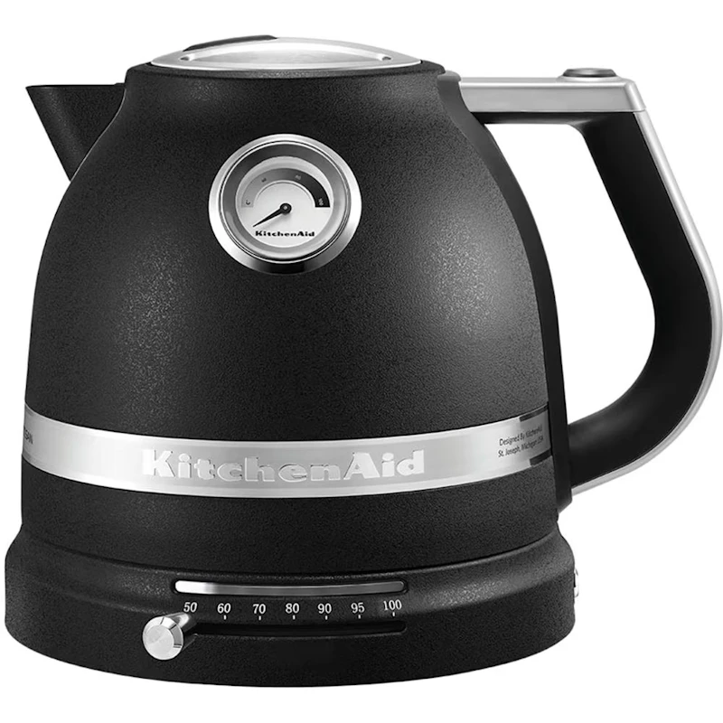 5KEK1522EBK Wasserkocher Artisan 1,5L Mit Verstellbarer Temperatur, Cast Iron Black