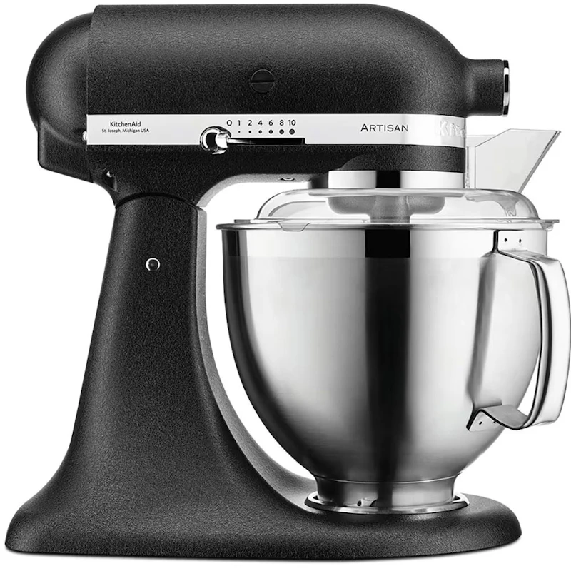 5KSM185PSEBK Standmixer 4,8L Artisan Premium, Cast iron Black