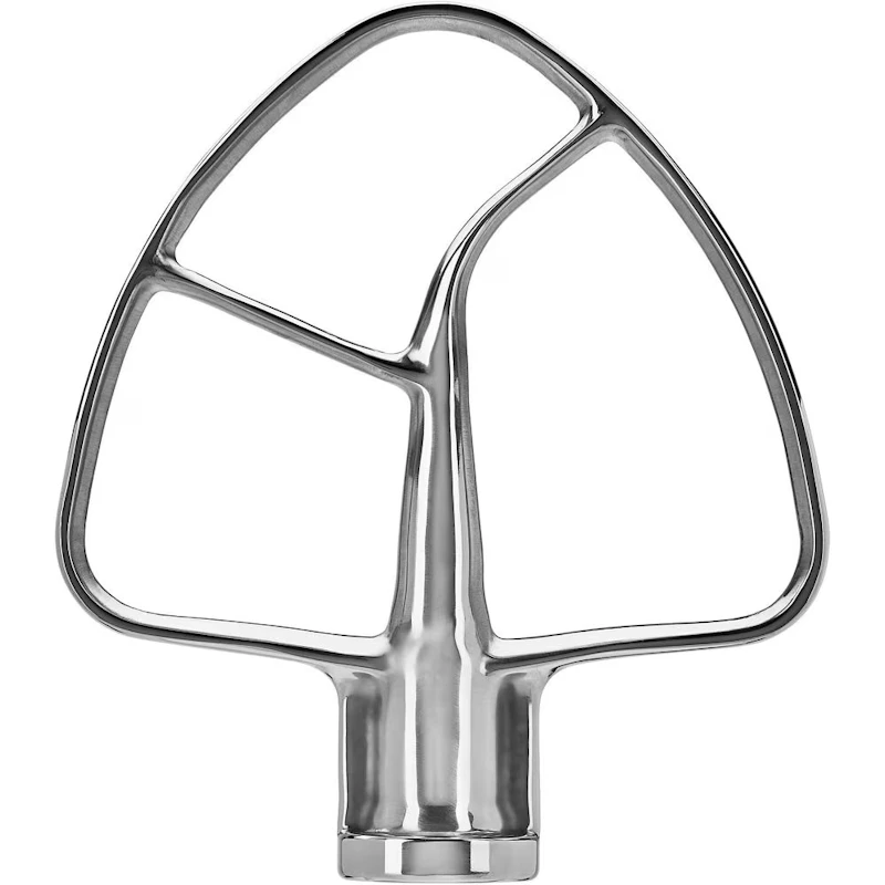 5KSM5THFBSS Flachrührer Für Mittelgroße Standmixer Mit Faltbarem Antriebskopf, Stainless Steel