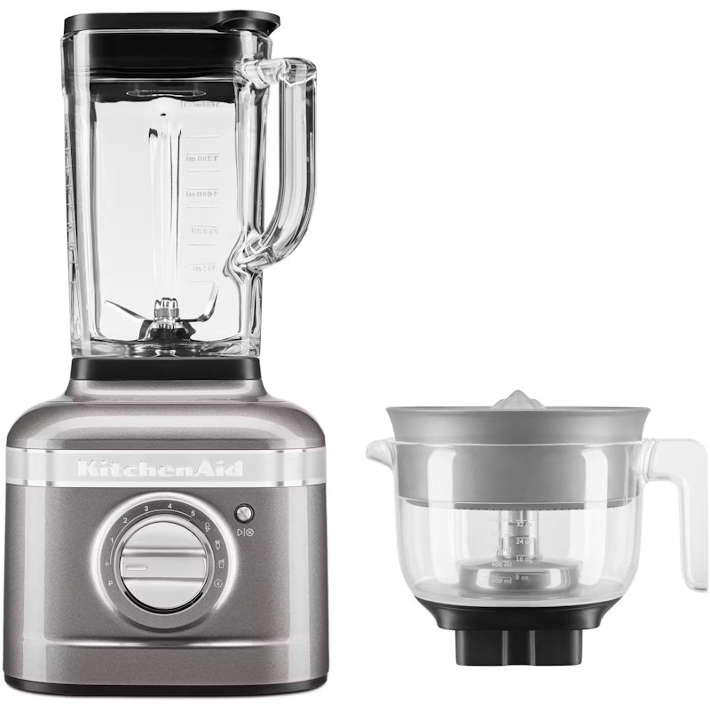 K400 Artisan Blender 1,4L + Citrus Press 1L, Medallion Silver