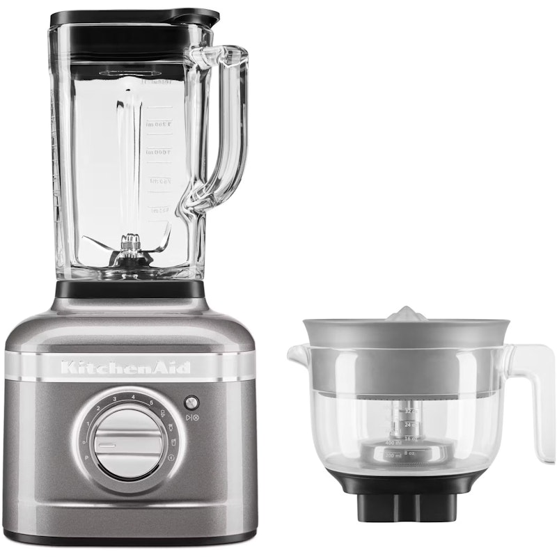 K400 Artisan Blender 1,4L + Citrus Press 1L, Medallion Silver