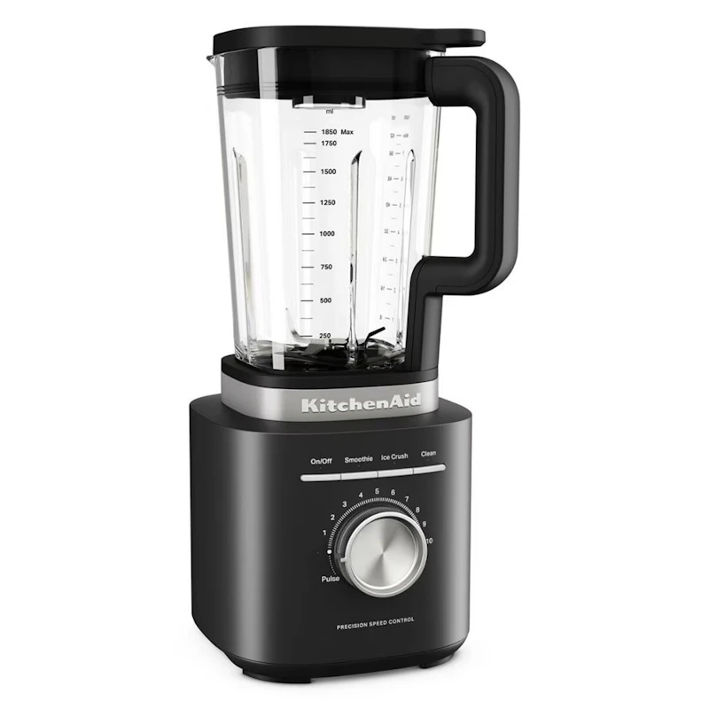Pure Power Mixer Mit Glaskanne 1,85 L, Schwarzmatt