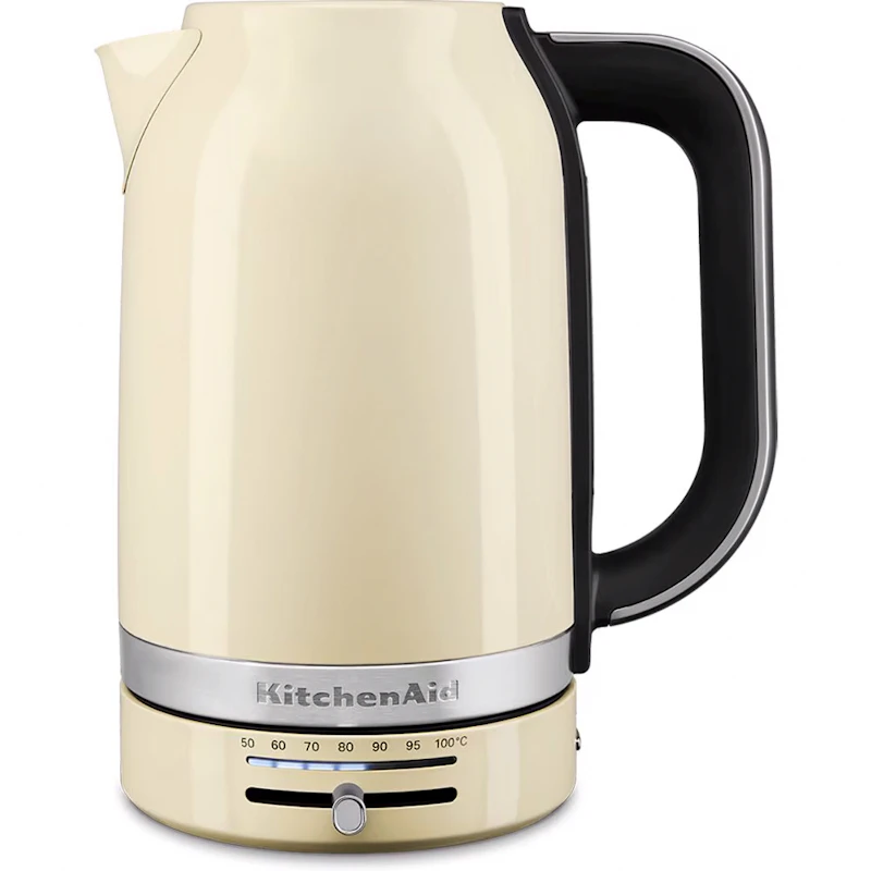 5KEK1701EAC Kettle With Temperature Control 1,7 l, Creme