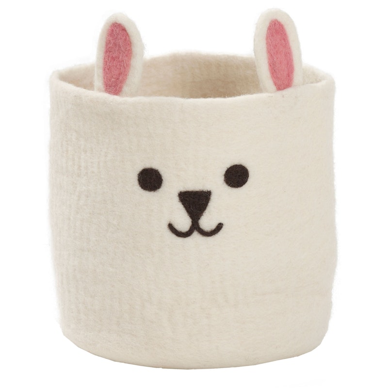 Rabbit Korb Weiß, Ø20 cm