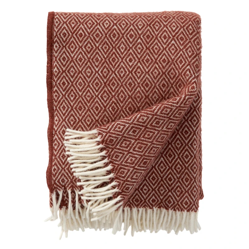 Stella Plaid 130x200 cm, Rost