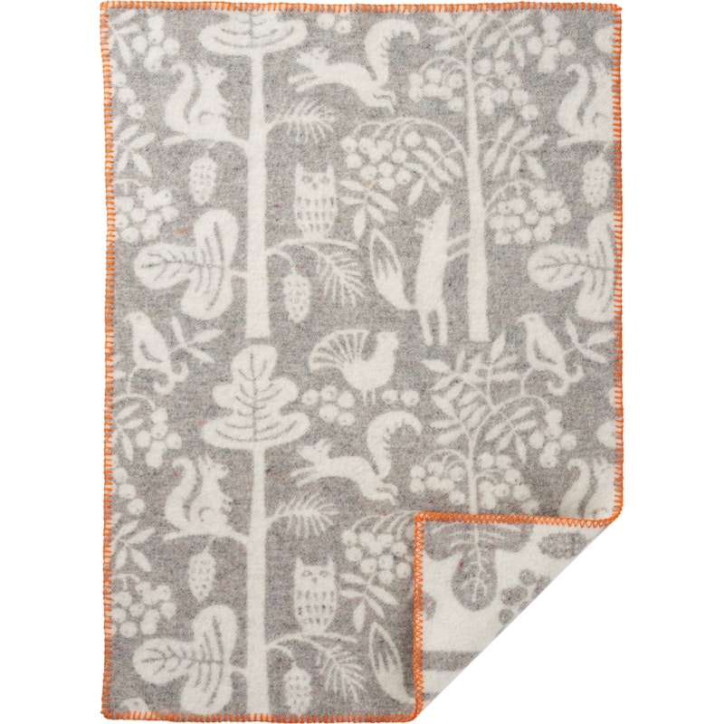 Tree climbers Plaid 65x90 cm, Grau