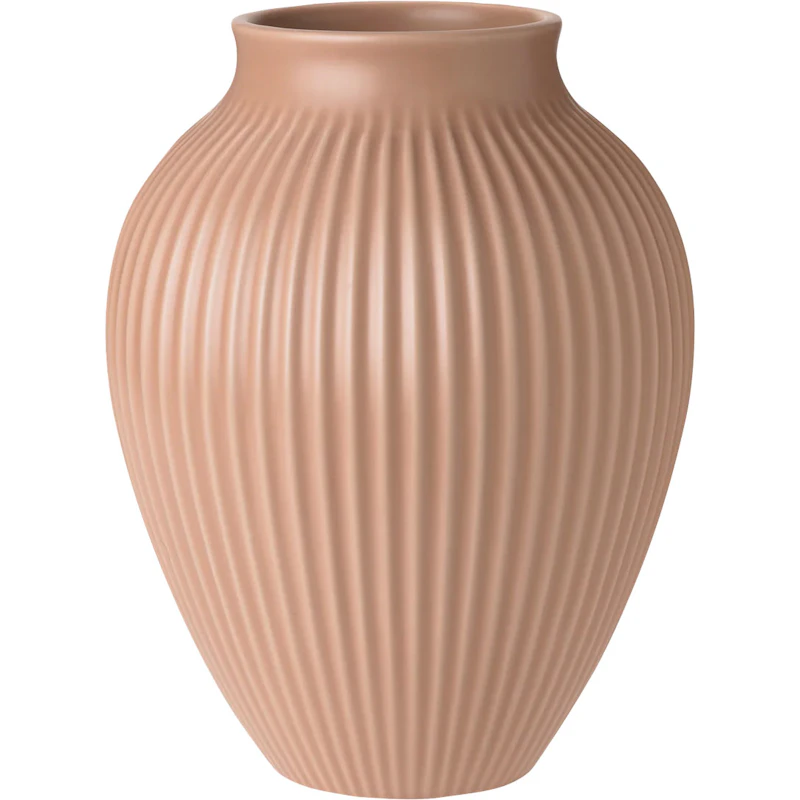 Vase Profiliert 20 cm, Dusty Rose