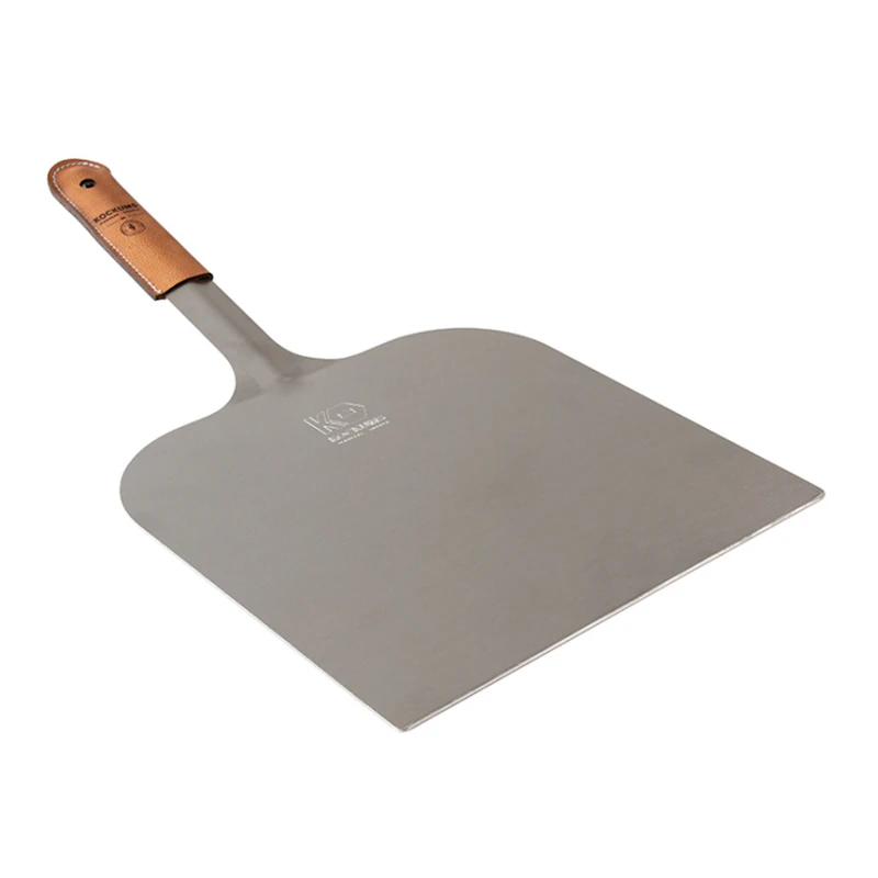 Pizzaschaufel Edelstahl mit Griff Aus Tärnsjö-Leder