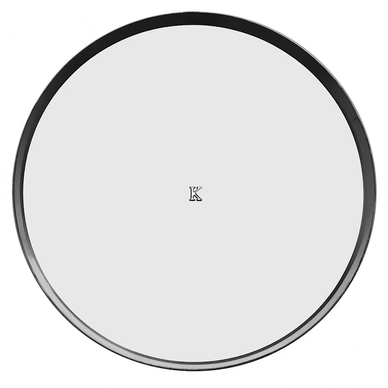 Bodenplatte Edelstahl, Ø34 cm