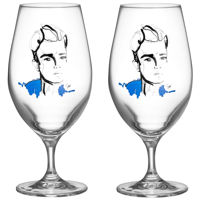 All About You Bierglas 40 cl 2-er Set, Celebrate Him