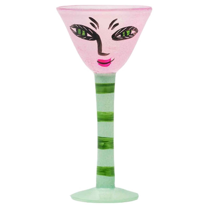 Friends Again ED-22 Glas, Rosa/Grün