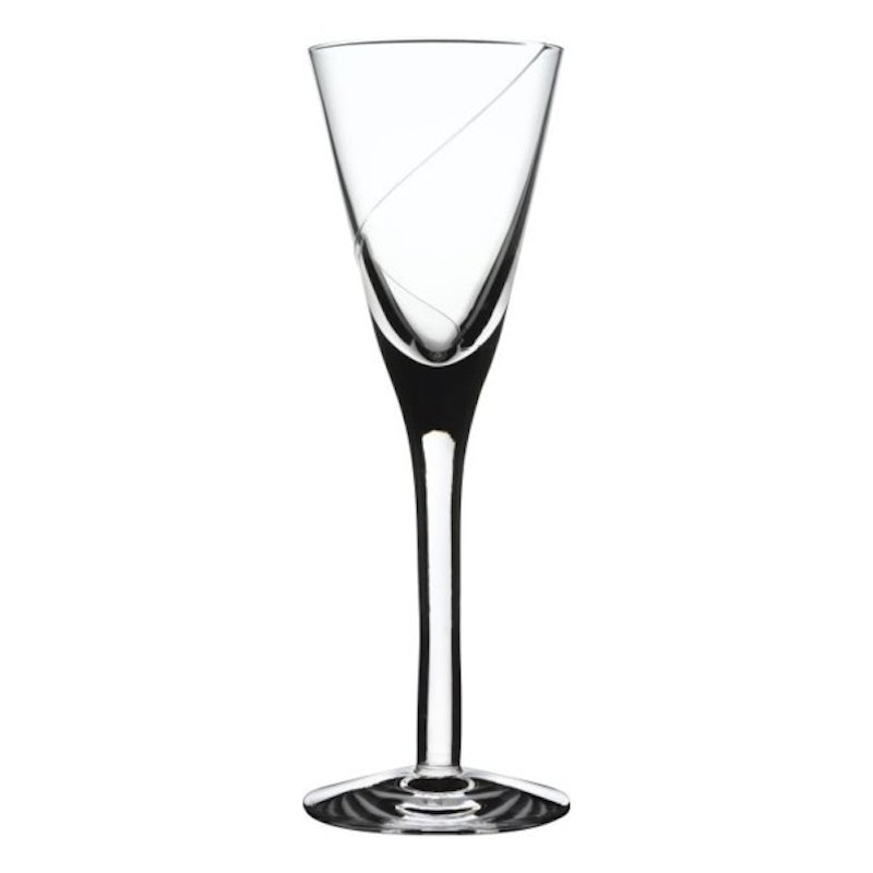 Line Aquavit Schnapsglas 7 cl, Klar