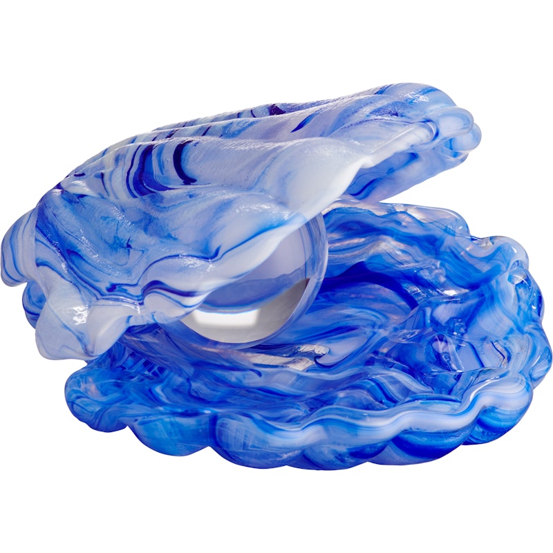 Mother of Pearl Glaskunst, Blau