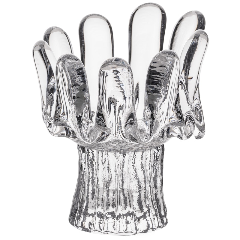 Sunflower Kerzenhalter 11,5 cm, Transparent