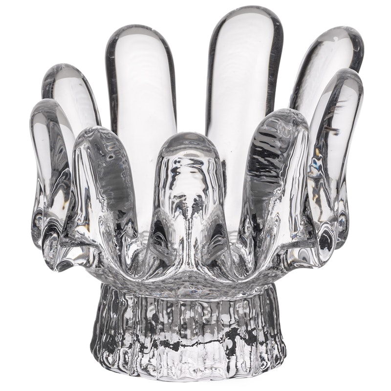 Sunflower Kerzenhalter 9,2 cm, Transparent