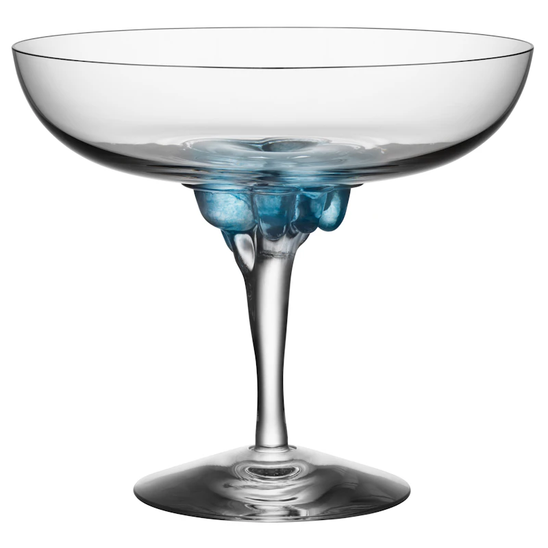 Sugar Dandy Champagnerschale, Blau