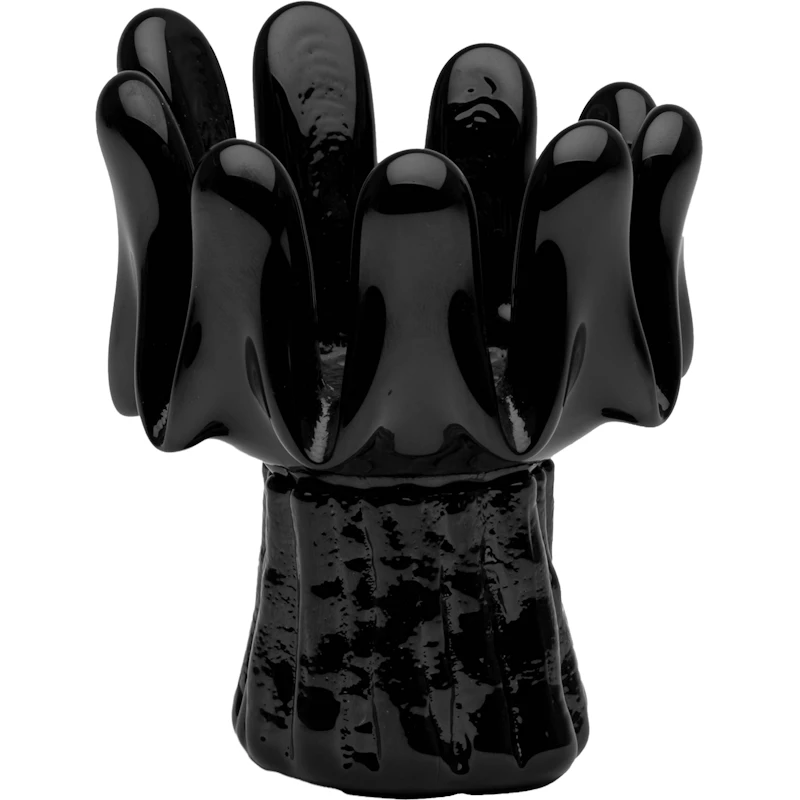 Sunflower Kerzenhalter 11,5 cm, Schwarz