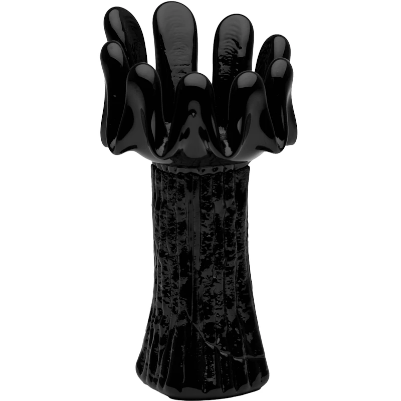 Sunflower Kerzenhalter 18 cm, Schwarz