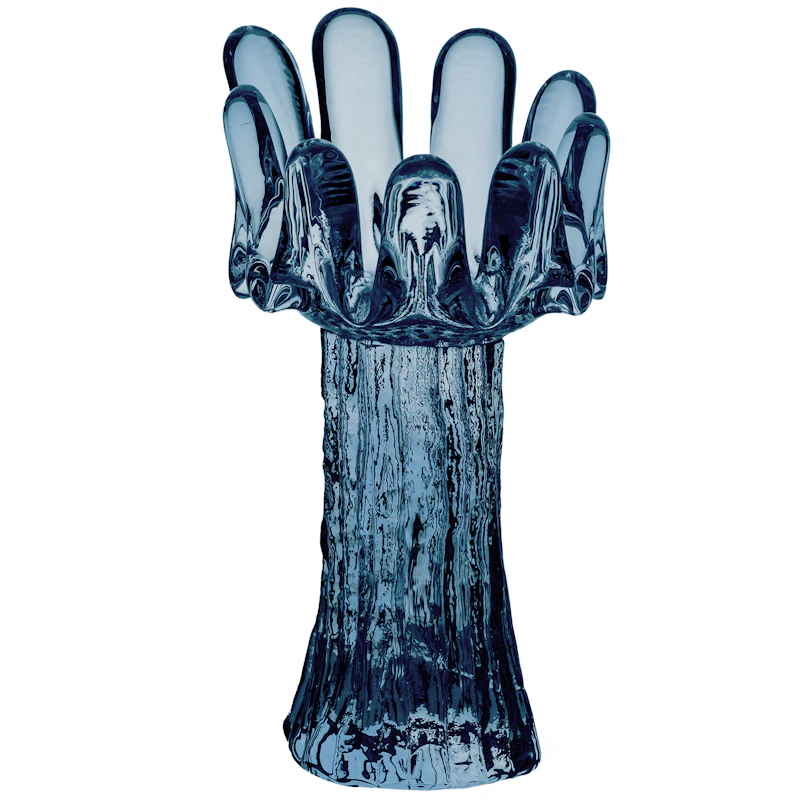 Sunflower Kerzenhalter 18 cm, Blau