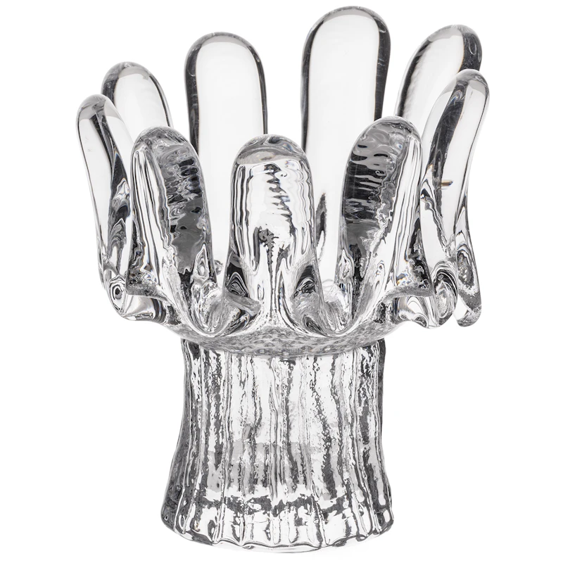 Sunflower Kerzenhalter 11,5 cm, Transparent