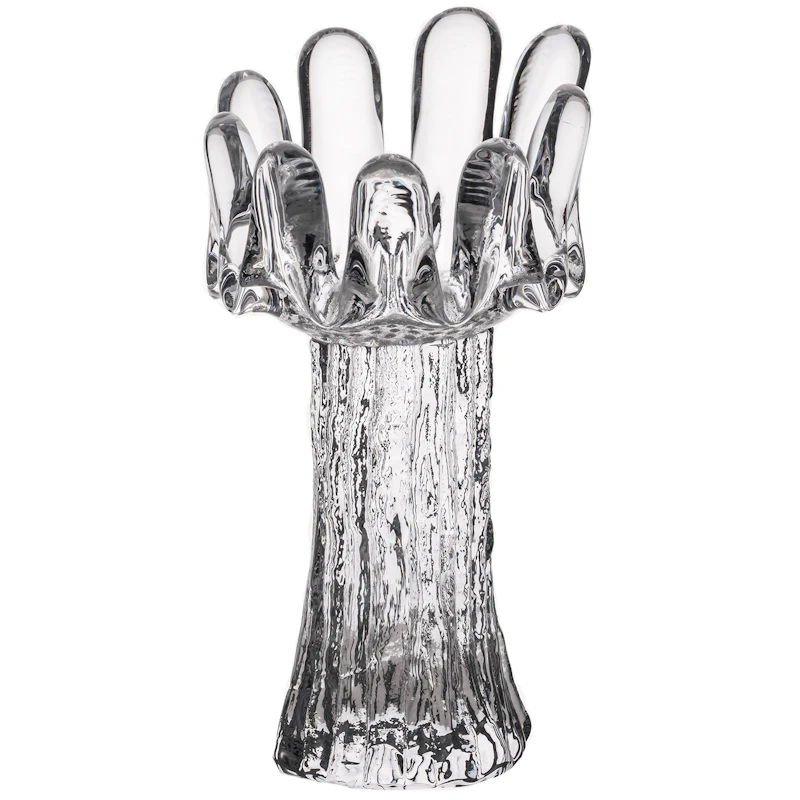 Sunflower Kerzenhalter 18 cm, Transparent