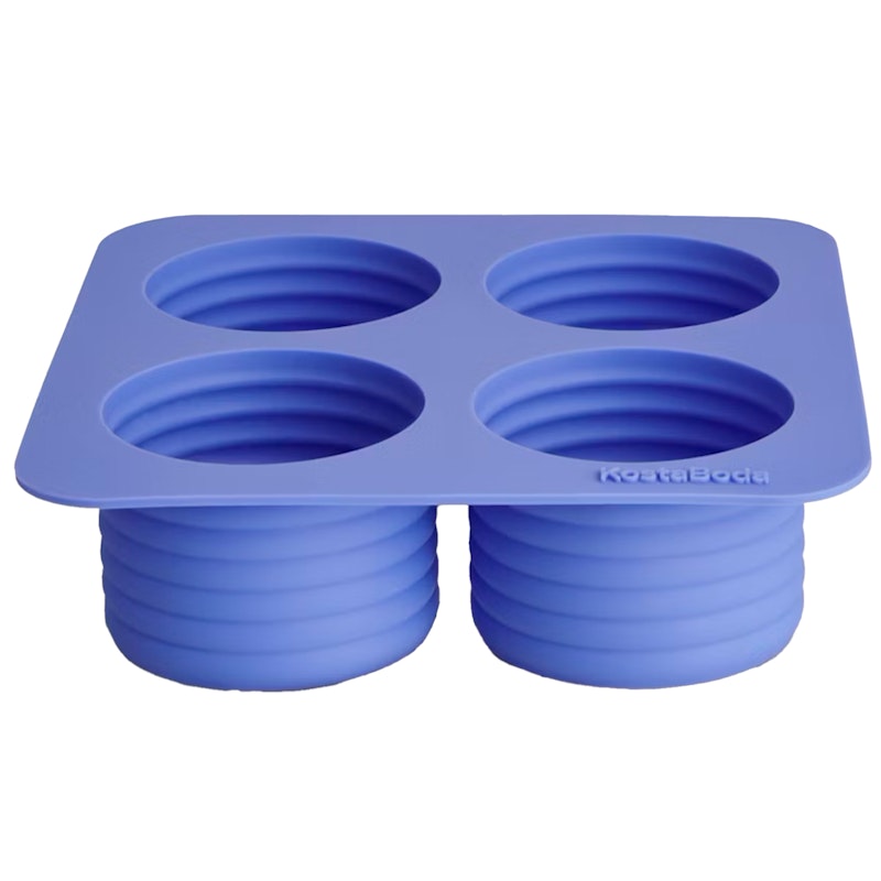 Viva Eiswürfelbehälter 4x13 cl, Sea Blue