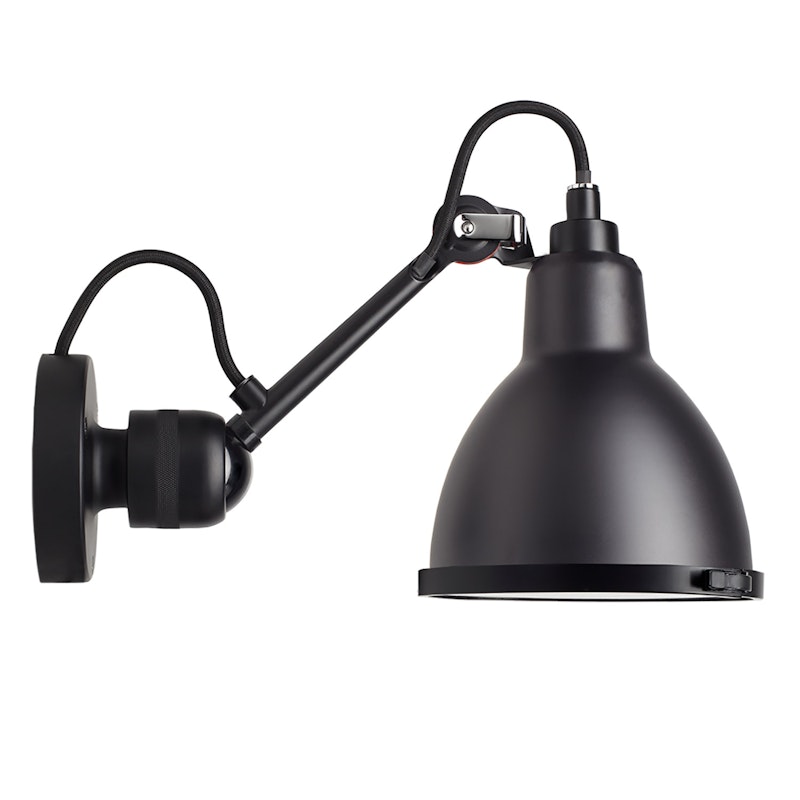 La Lampe Gras N°304 Wandleuchte Badezimmer, Schwarz