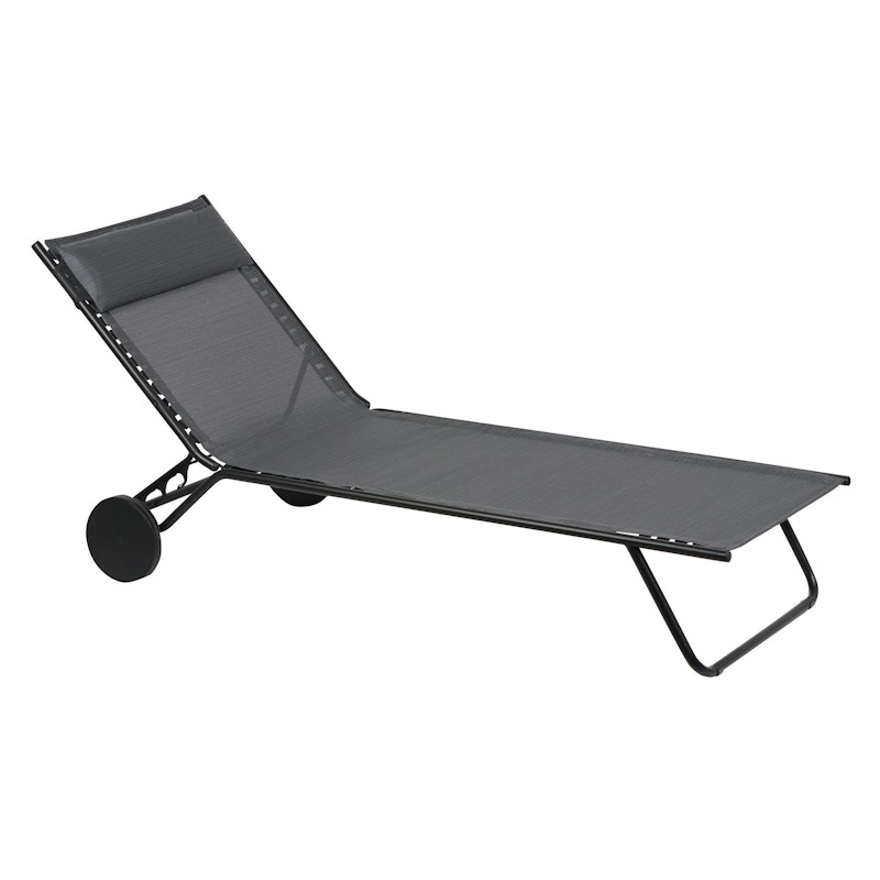 Miami Batyline Sun Bed, Duo Obsidian