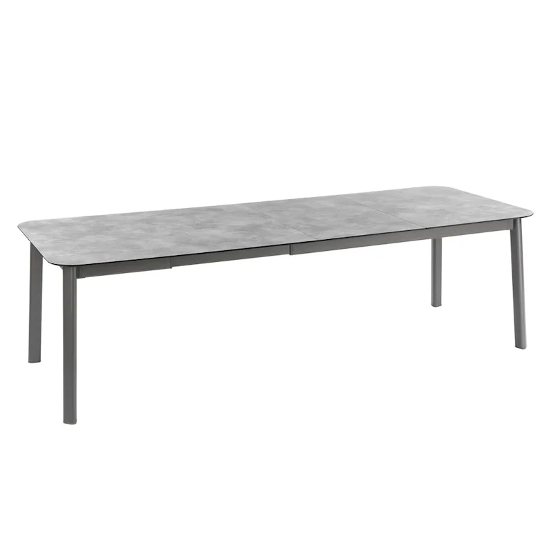 Oron Gartentisch 100x260 cm, Cement Grey