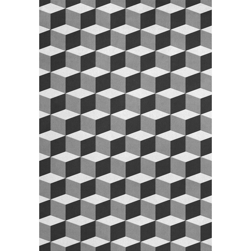 Illusion Wollteppich 180x270 cm, Monochrome
