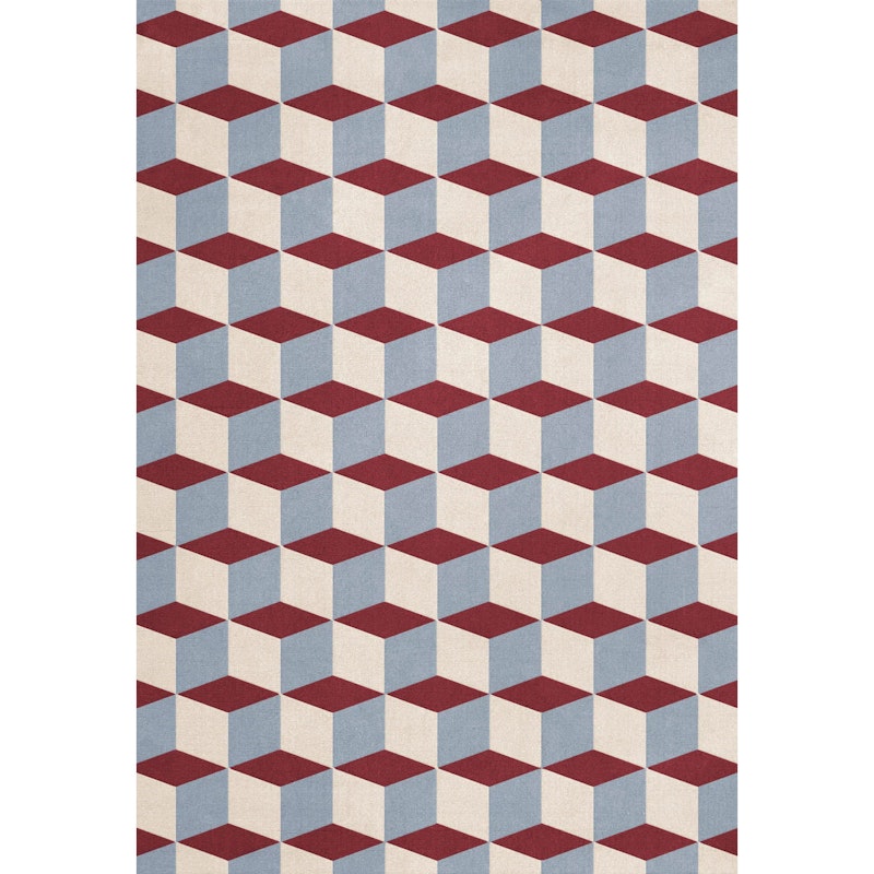 Illusion Wollteppich 200x300 cm, Mulberry Sky