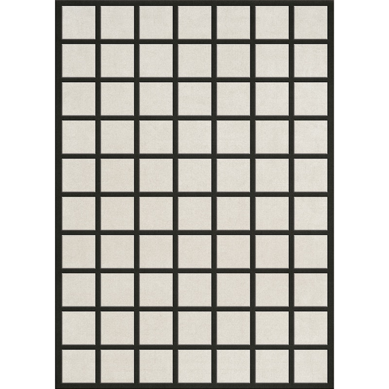 Avenue Teppich 180x270 cm, Knochenweiß