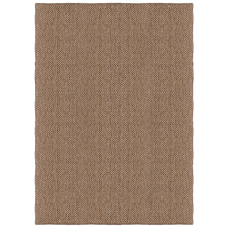 Basket Weave Sisalteppich 180x270 cm, Braun