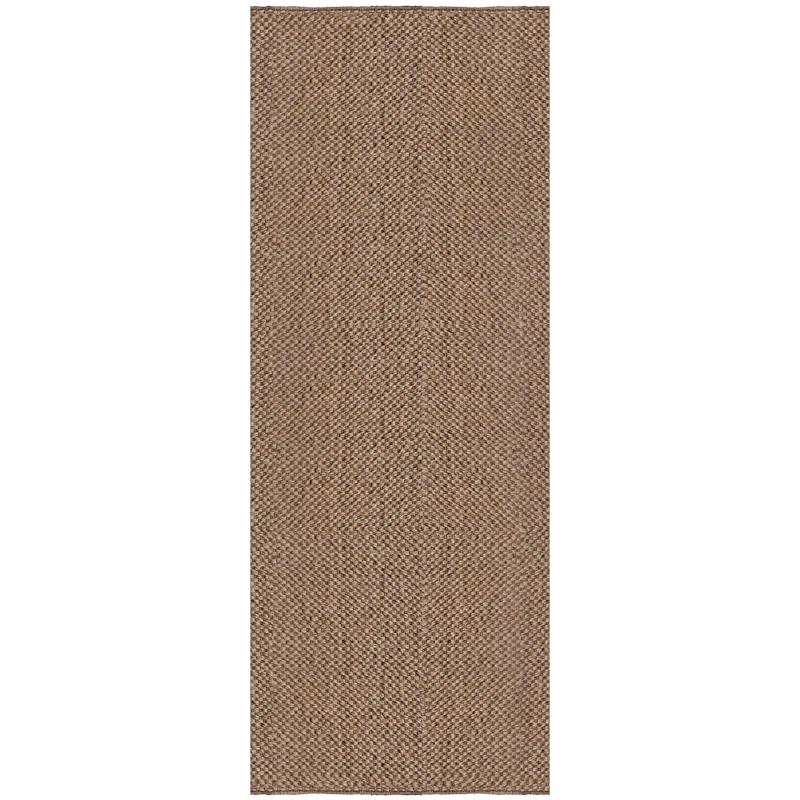 Basket Weave Sisalteppich 75x240 cm, Braun