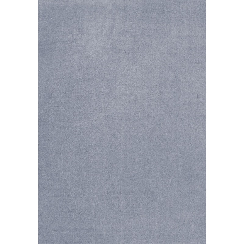 Classic Solid Wollteppich 180x270 cm, Sky Blue