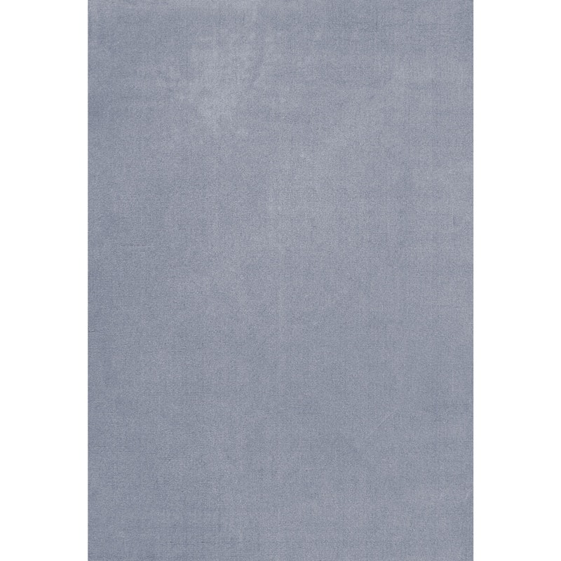 Classic Solid Wollteppich 180x270 cm, Sky Blue