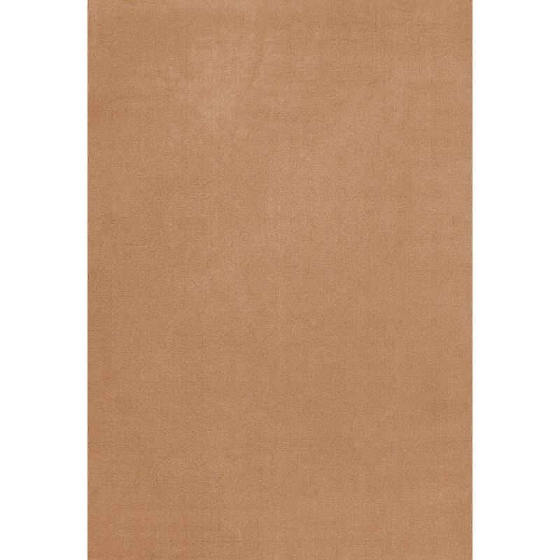 Classic Solid Wollteppich 180x270 cm, Caramel