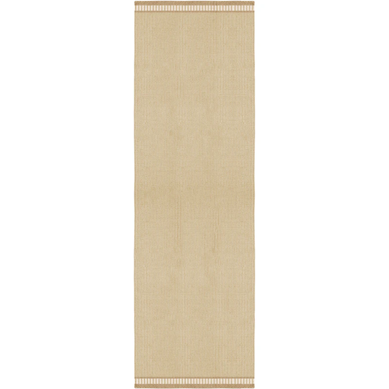 Röllakan Solid Wollteppich 75x240 cm, Mariegold