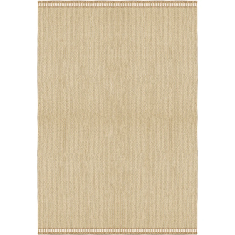 Röllakan Solid Wollteppich 180x270 cm, Mariegold