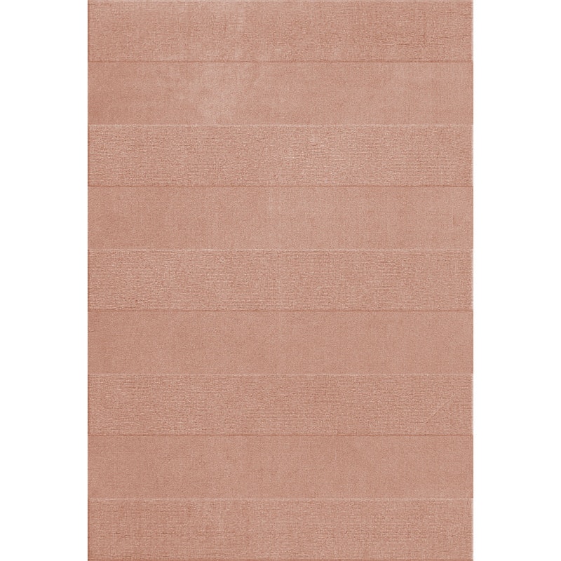 Stripe Wollteppich 180x270 cm, Coral