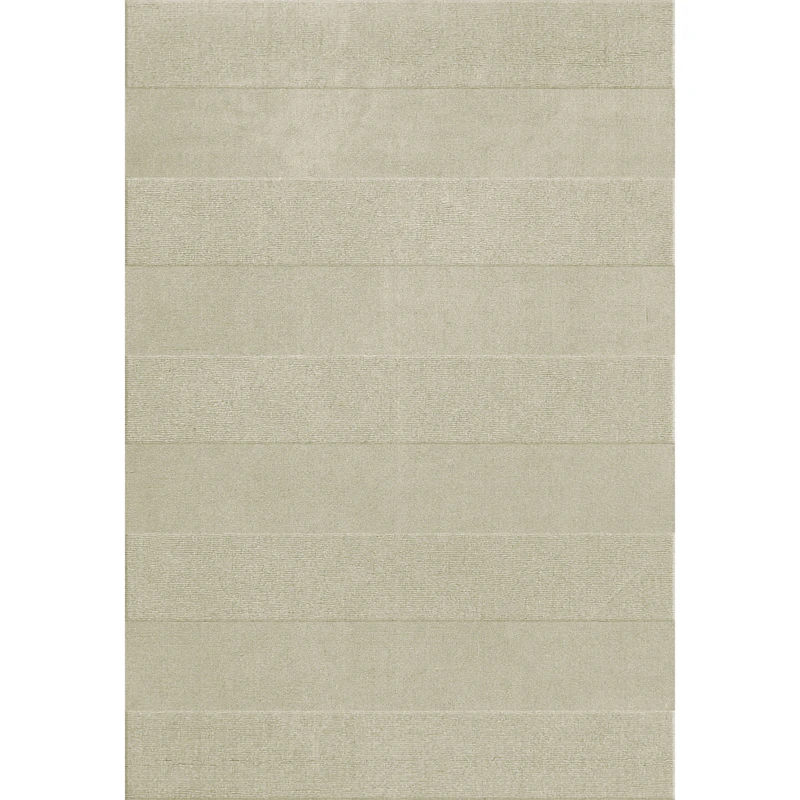 Stripe Wollteppich 300x400 cm, Pistachio
