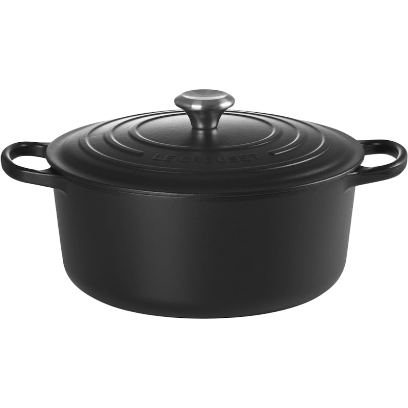 Signature Topf Rund 28 cm, Schwarzmatt