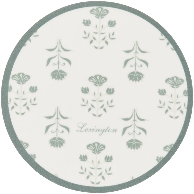Floral Glasuntersetzer 4-er Set
