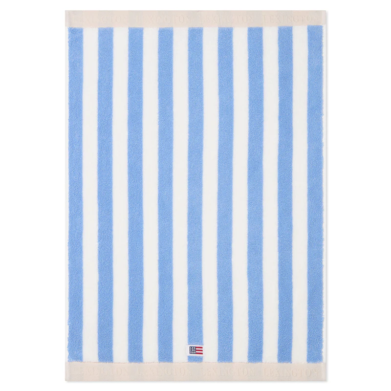 Handtuch 50x70 cm, Weiß / Sky Blue / Moonbeam