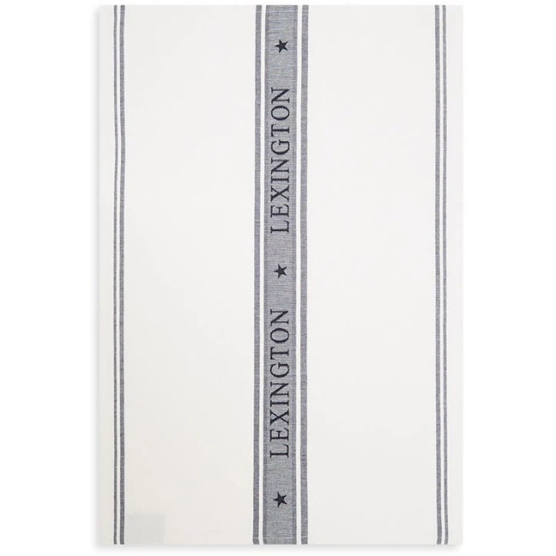 Icons Cotton Jacquard Star Geschirrtuch 50x70 cm, Weiß