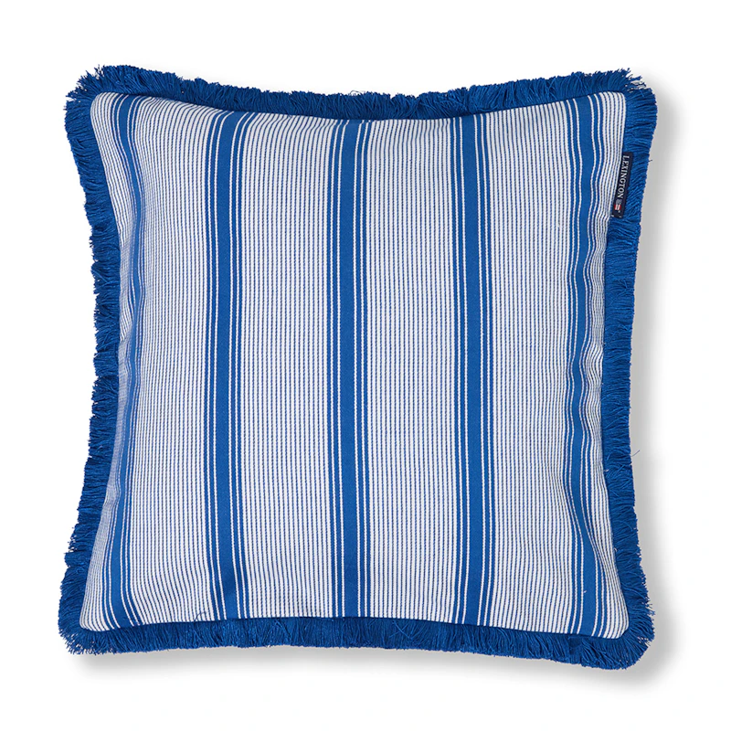Kissenbezug Gestreift 50x50 cm, Blau