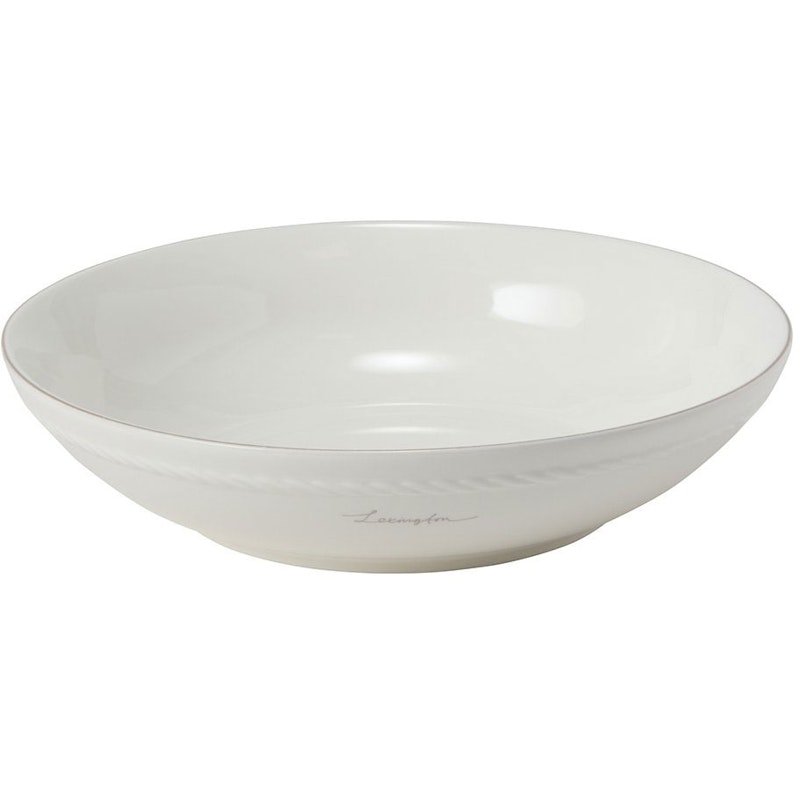 Lexington Porcelain Medium Schüssel 22 cm, Weiß / Beige