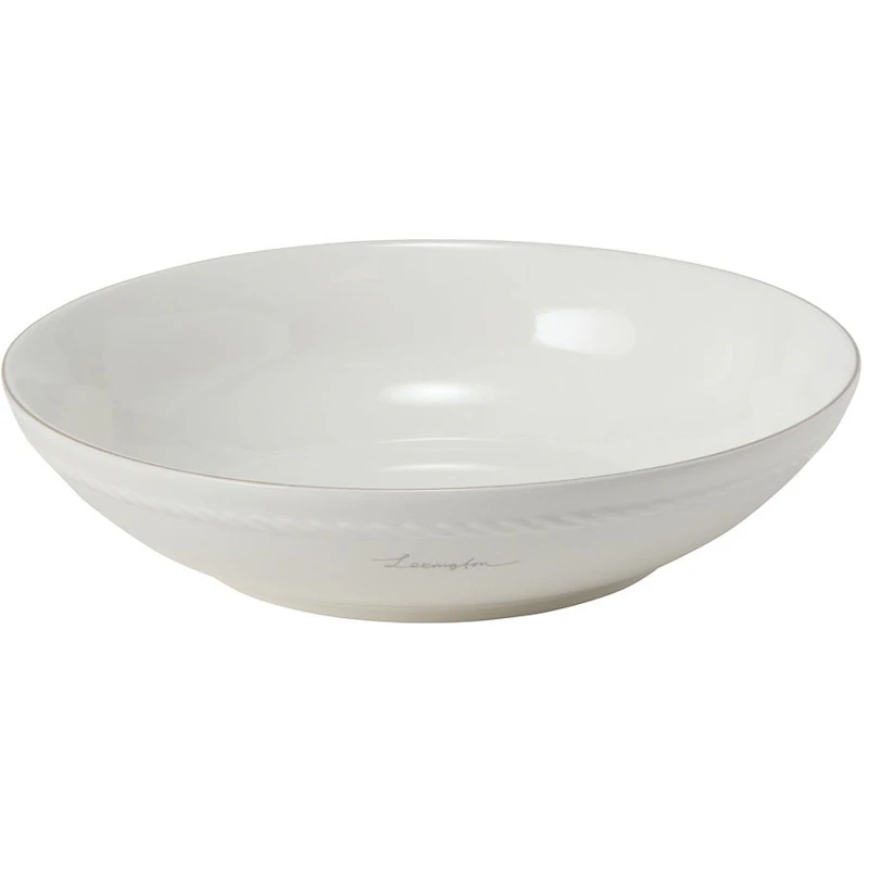 Lexington Porcelain Medium Schüssel 22 cm, Weiß / Beige