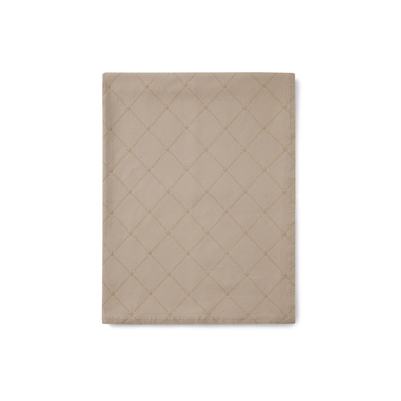 Signature Star Jacquard Cotton Tagesdecke 260x240 cm, Beige